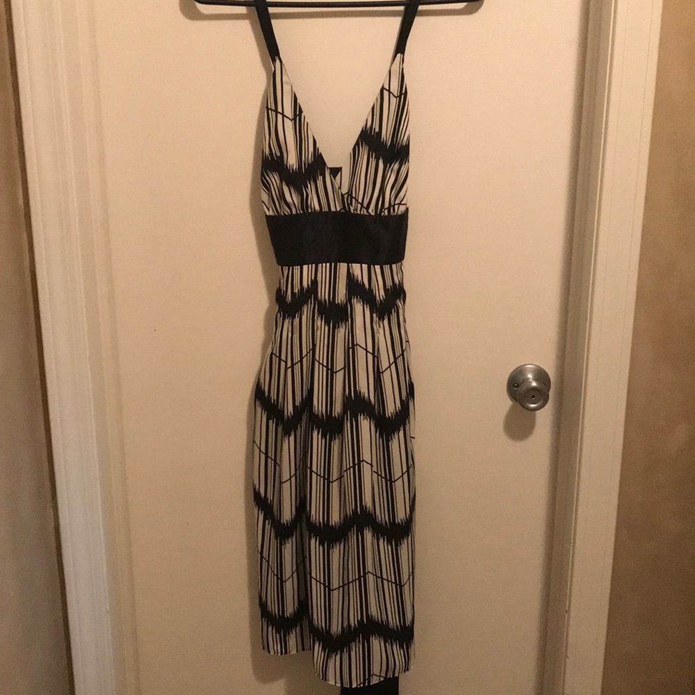 Black and white dress